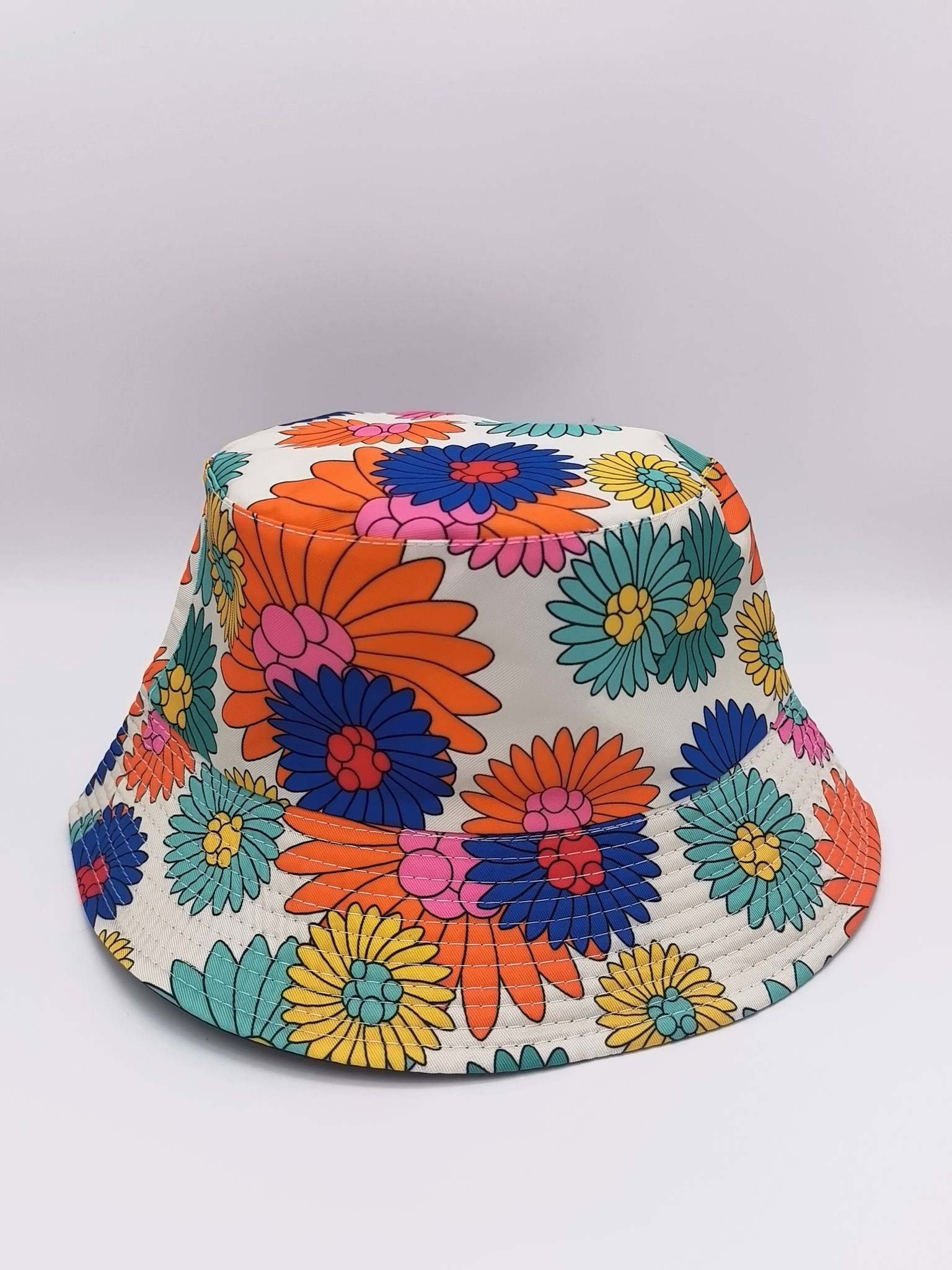This cute and versatile cartoon double-sided fisherman hat for both men and women in spring and summer is fashionable and versatile. It is a cool and portable hat for outdoor sun protection and shade, suitable for adults full figure