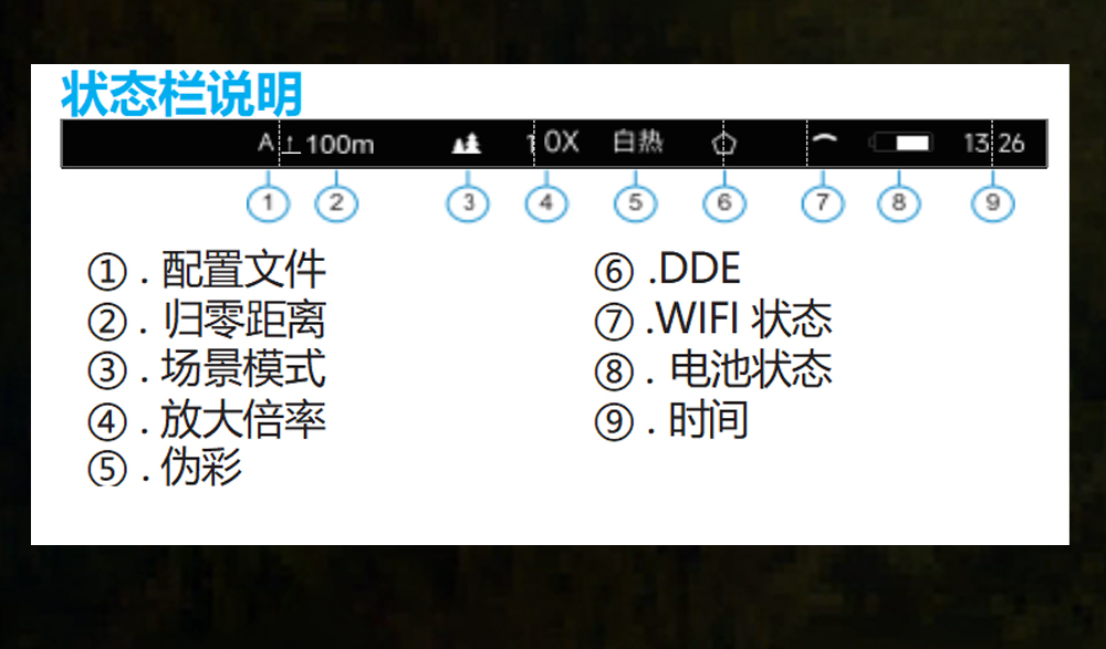 自由虎TK256测距热成像夜间全黑红外探测仪全黑夜视带测距十字热成像详情21