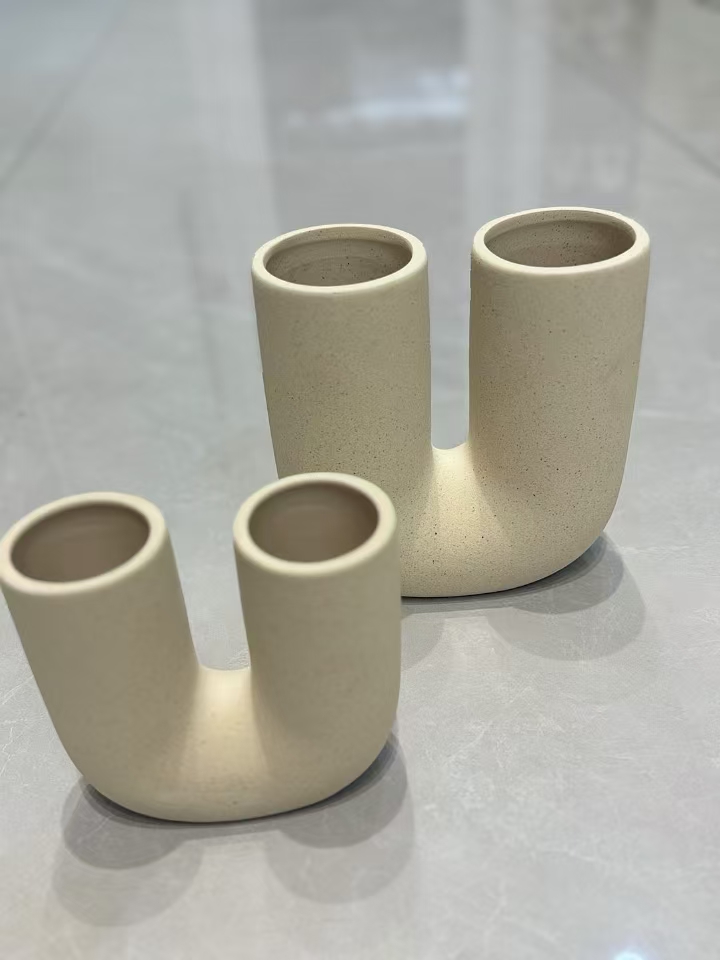 轻奢现代简约陶瓷花瓶工艺品摆件创意陶瓷花瓶