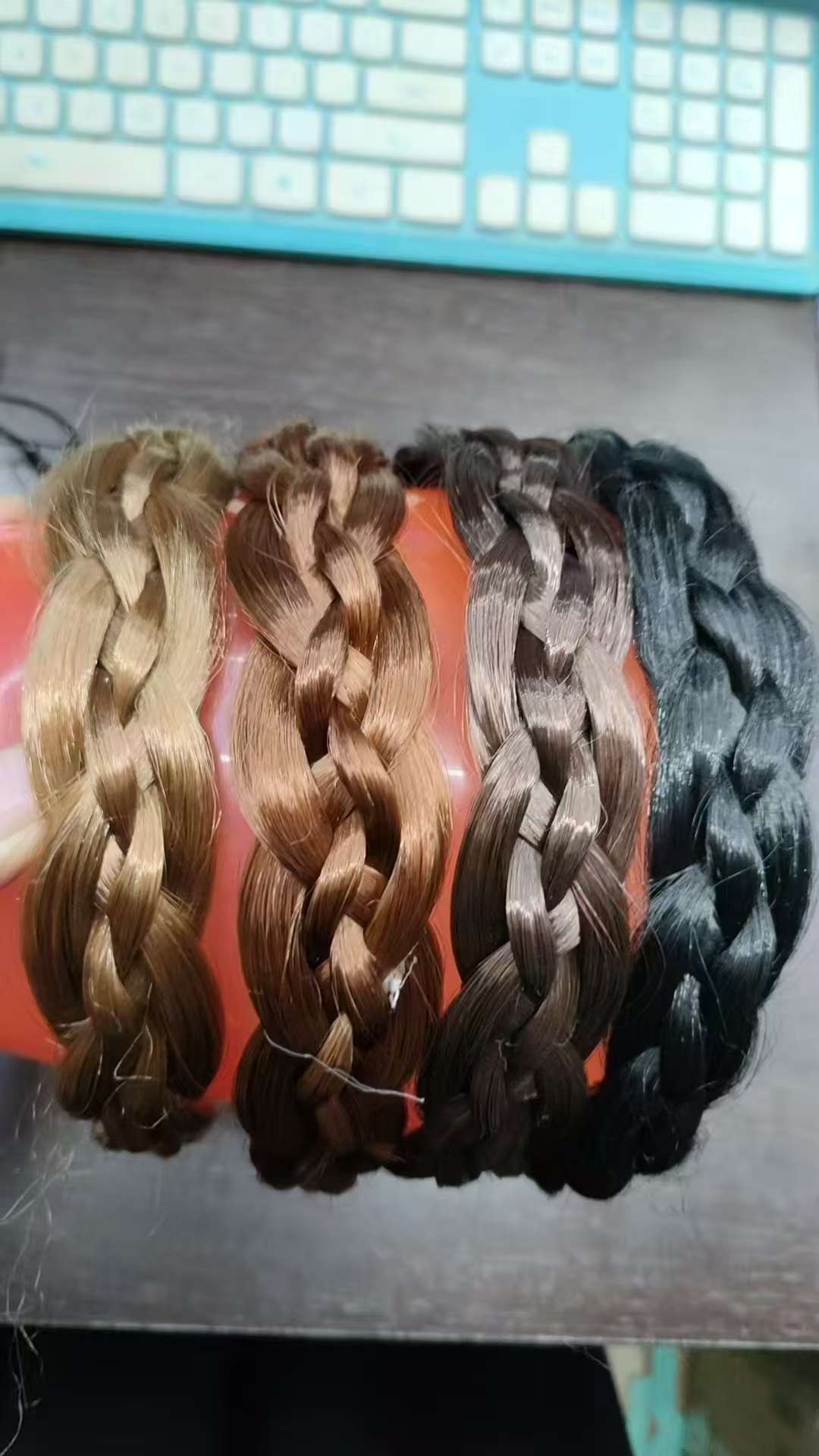 龙须真发假发片 自然逼真隐形无痕发片 轻薄舒适易佩戴