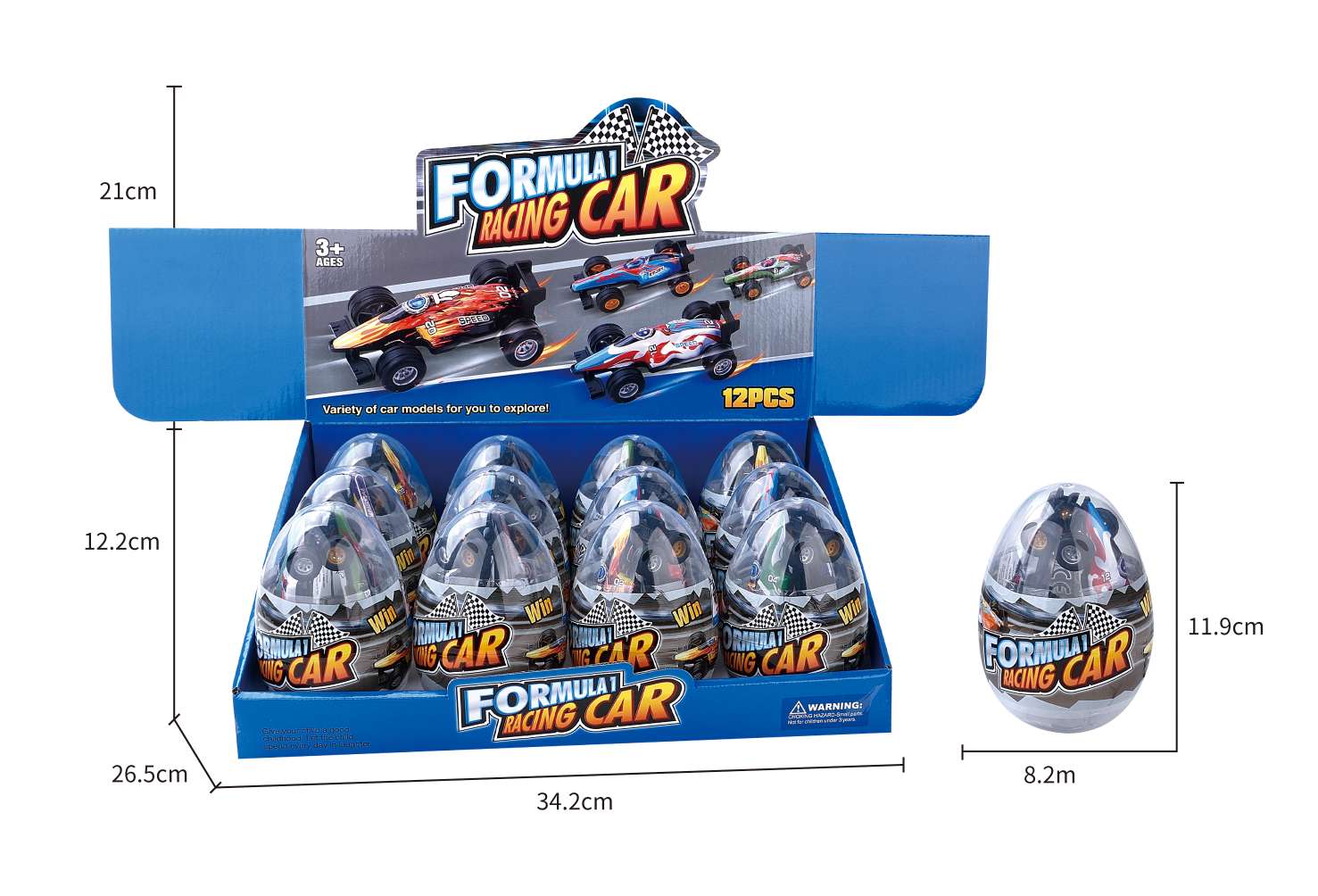 Gashapon iron sheet rebound equation car surprise toy, Children's Day gift on June 1st, 50mm gashapon ball mixed, fully transparent new laminated gashapon machine, engineering vehicle family gift, toy ball manufacturer wholesale trendy toys details Picture
