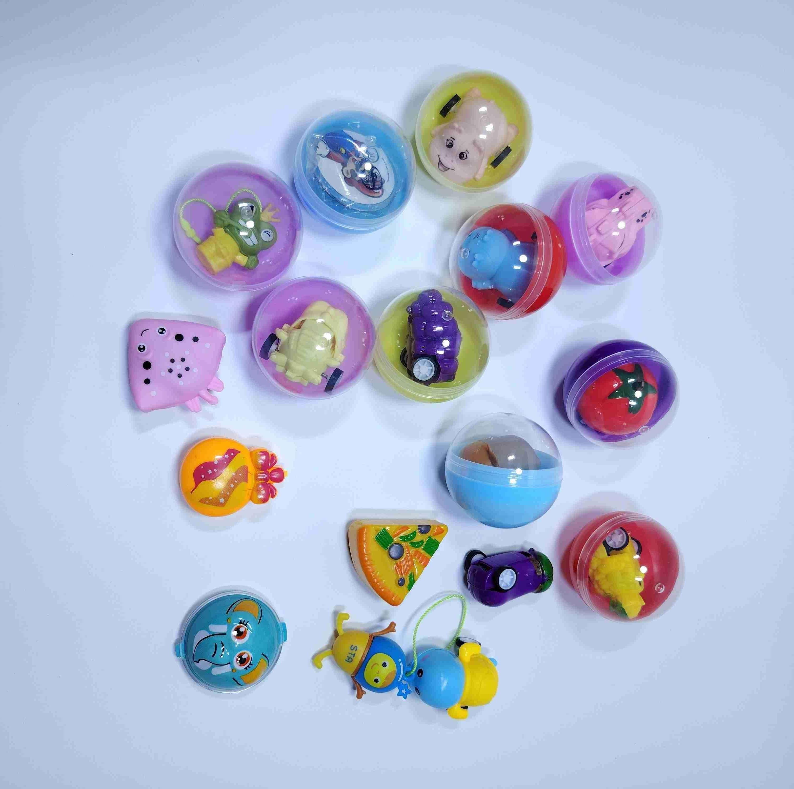 Gacha eggshell toys 50mm, gacha gacha blind box wholesale balls, gacha ball gifts, plastic gacha plastic blind box wholesale toys, gacha gacha gift balls, eggshell gacha balls, gacha toys Specification image