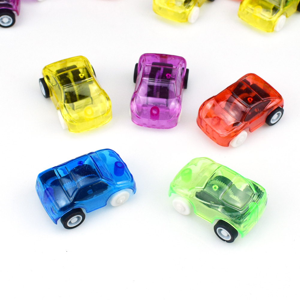 Surprise toy Gacha candy-colored transparent mini Huili toy car Children's set Gacha small toy, Children's Day gift toy car children's toy detail image 6