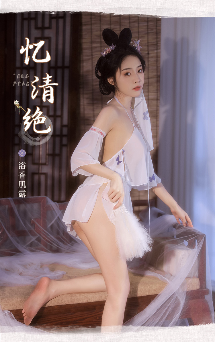 情趣内衣古风汉服制服激情衣服旗袍套装性感国潮角色扮演诱惑详情15
