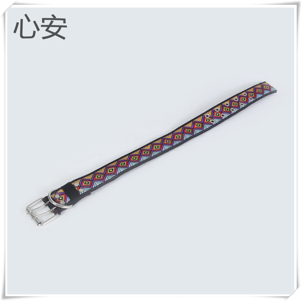 Color printed adjustable pet collar 2025 new wearable leash collar manufacturer's direct sales in stock details Picture