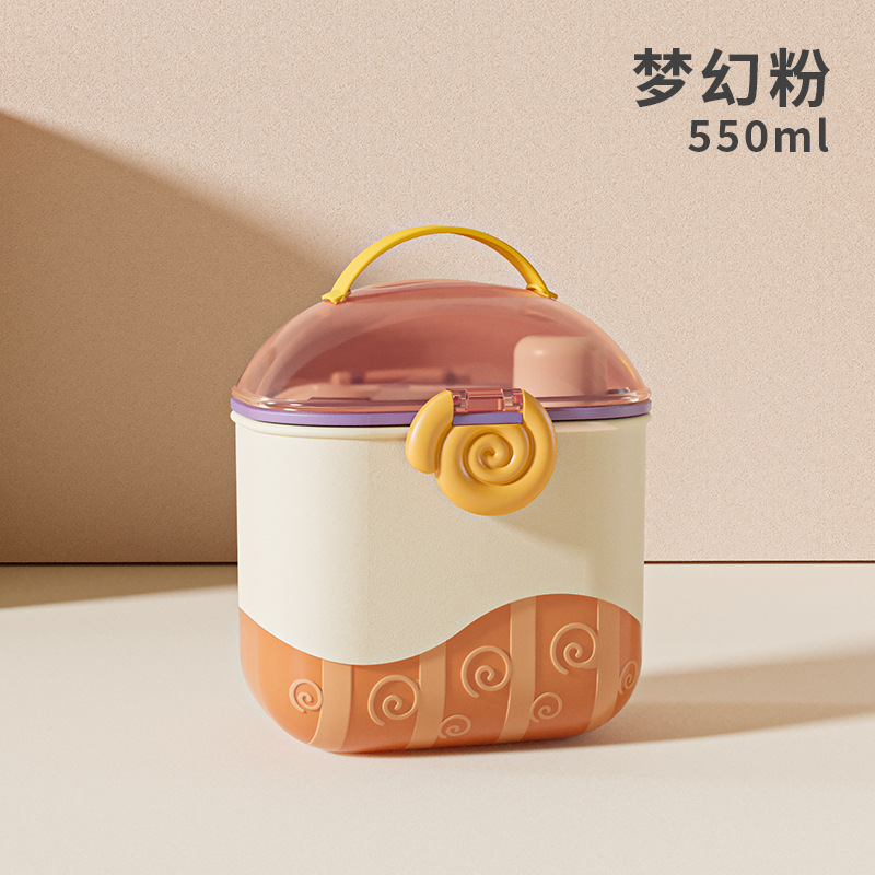 J187-R1871TM Baby milk powder box, tableware, convenient for going out, complementary food storage box, sealed storage rice powder box Application Scenario