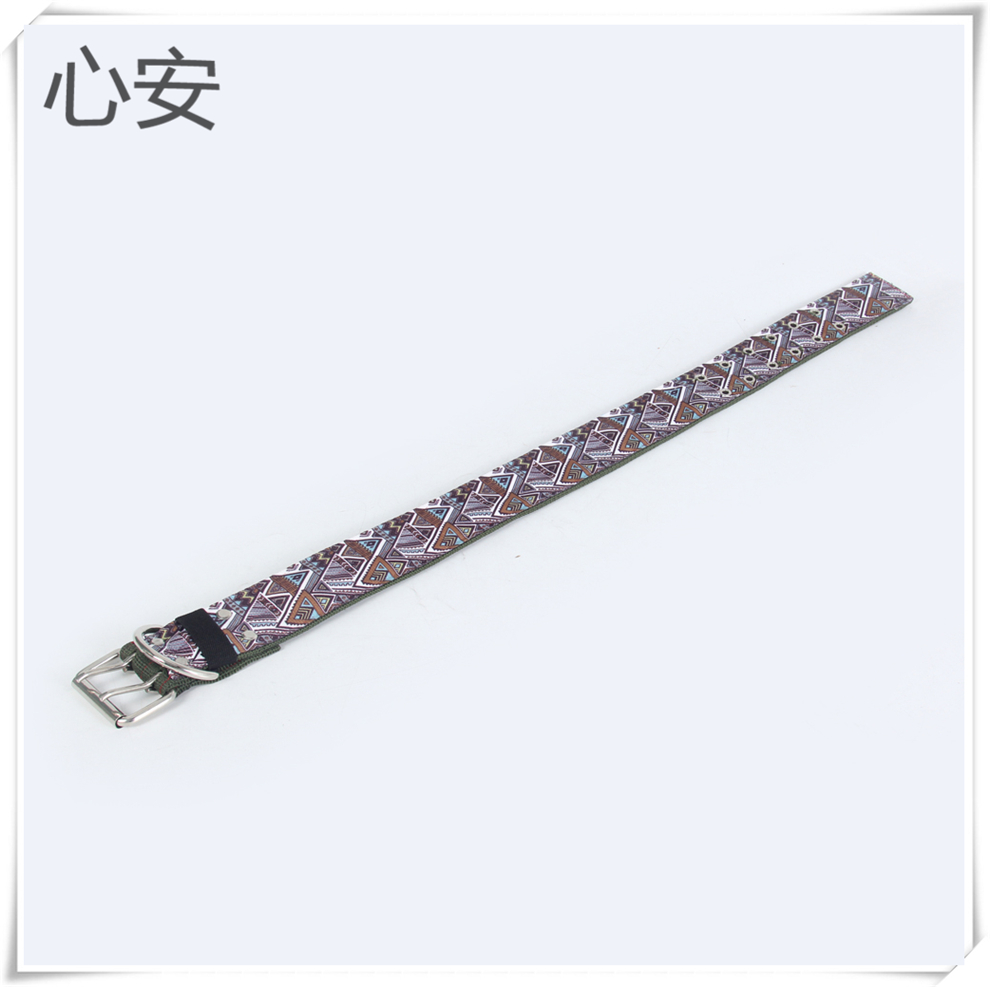 The 2025 new style pet leash jacquard collar is convenient and adjustable. Various jacquard collars and pet collars are available Specification drawing