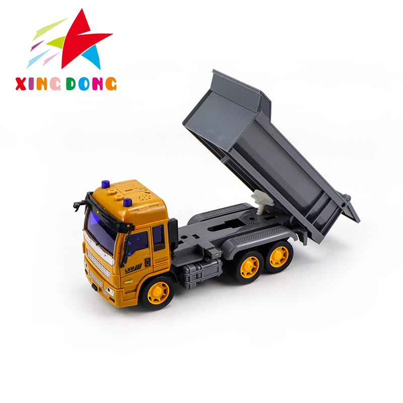Coche de juguete de inercia para niños con luz y música camión descargador de gama alta camión de ingeniería 6288-A2B Specification image