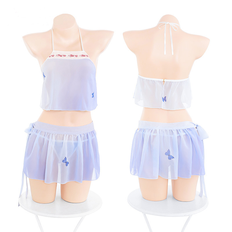 Erotic underwear, ancient-style Hanfu uniforms, passionate clothes, cheongsam sets, sexy national trend role-playing, seductive Specification image