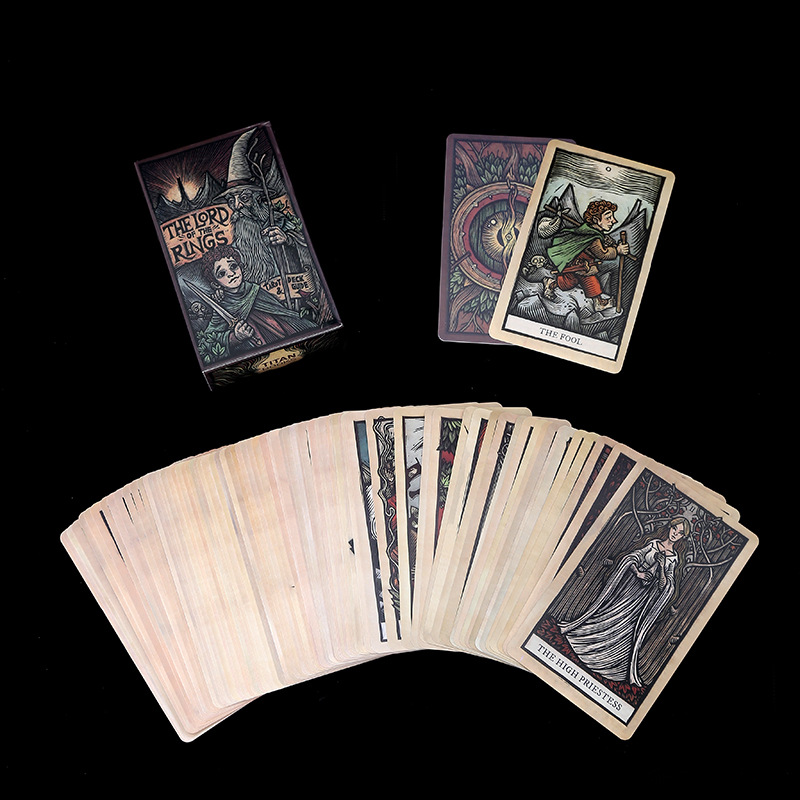 Tarot card customization, customer Logo divination, Tarot customization, professional Tarot factory oracle cards Specification drawing