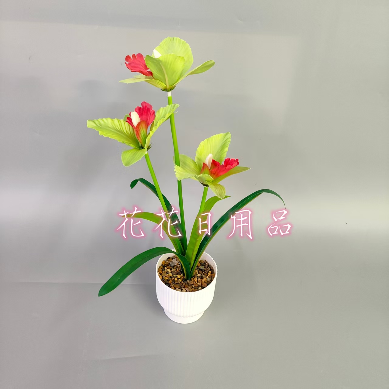 Artificial flowers, fake flowers, bonsai, plastic POTS, iris flower ornaments and decorative items details Picture