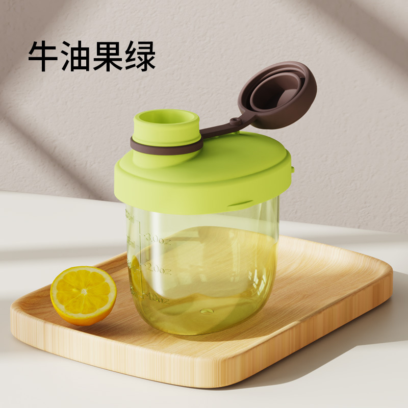 J187-R1945 Baby sealed milk powder box, children's complementary food box, one compartment per meal, portable outdoor packaging box detail image 10