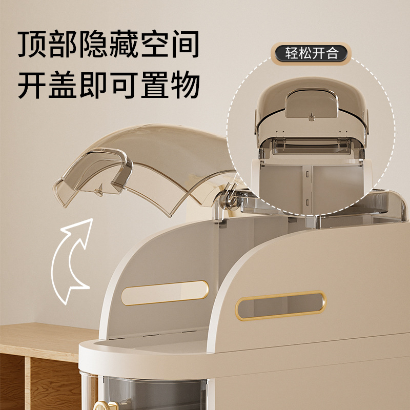 可折叠收纳柜/收纳柜/家具塑料柜/柜子/可折叠露营箱子产品图