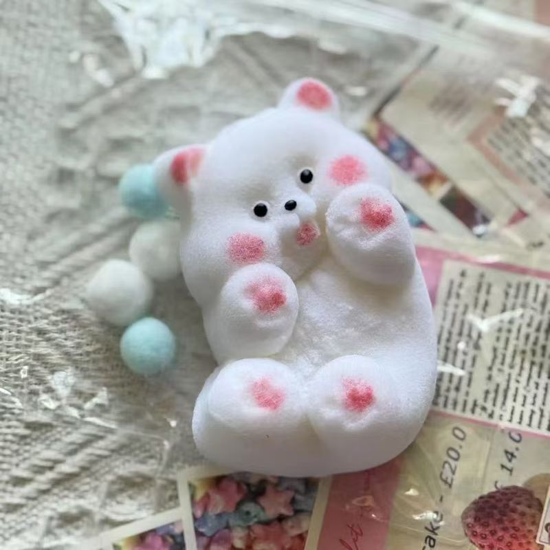 可爱仿真吐舌头小狗捏捏乐超解压发泄玩具