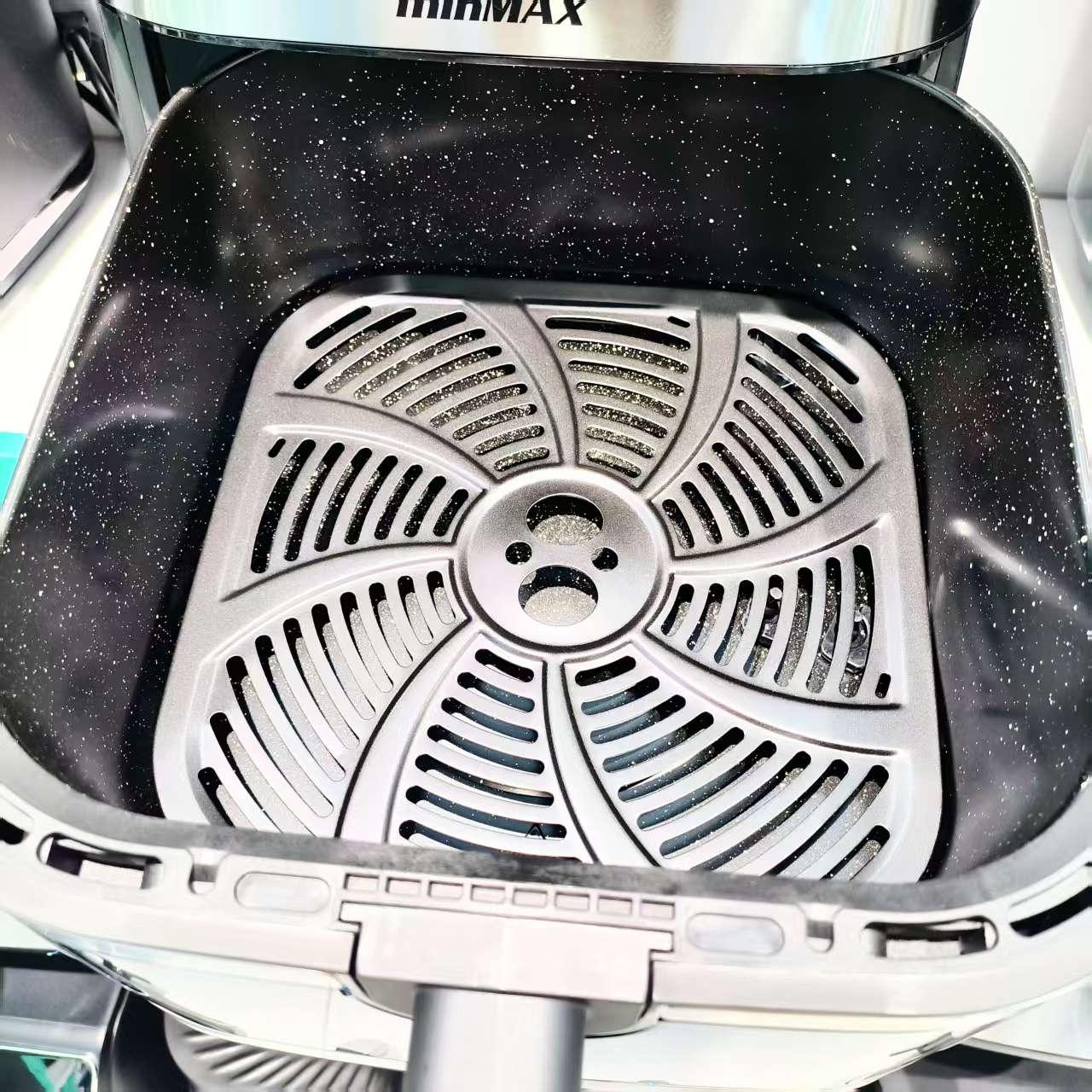 minMAX aparato de exportación aire doméstico freidora sin aceite bajo en grasa saludable artefatos de cocina productos importados pantalla táctil inteligente gran capacidad detail image 4