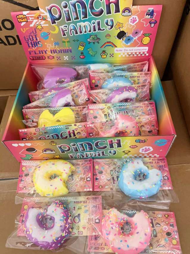 高颜值解压玩具仿真超软创意甜甜圈捏捏乐