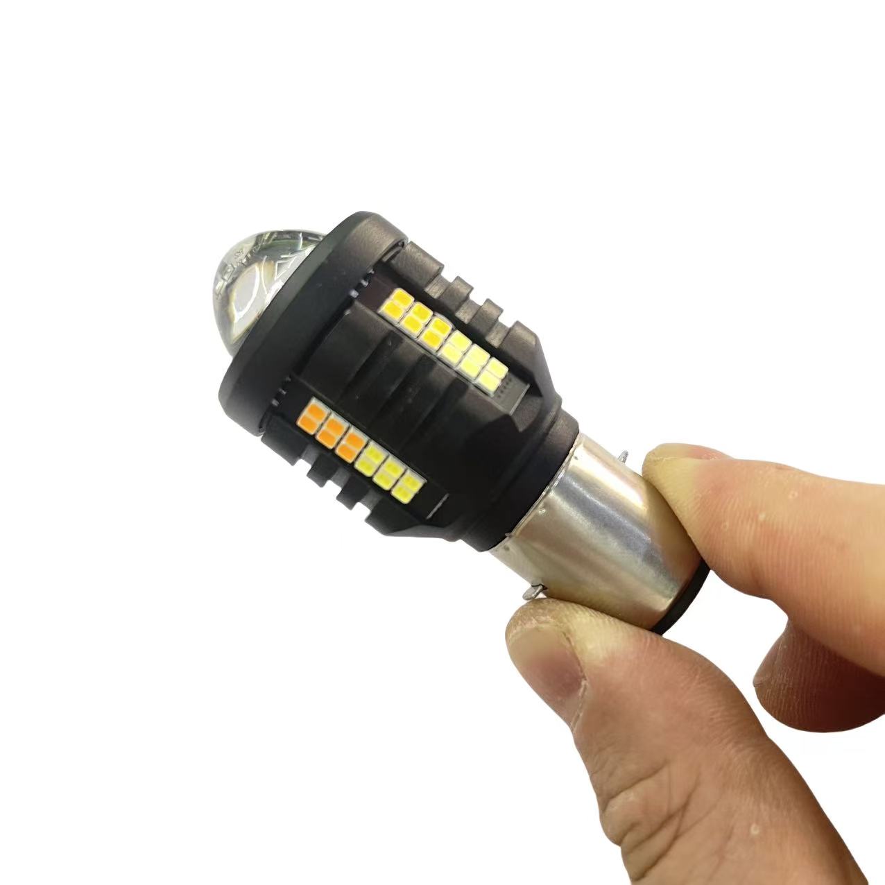 Motorcycle LED headlights, ultra-bright and powerful 9W spotlights, 9V-80V high beams, universal Item Picture