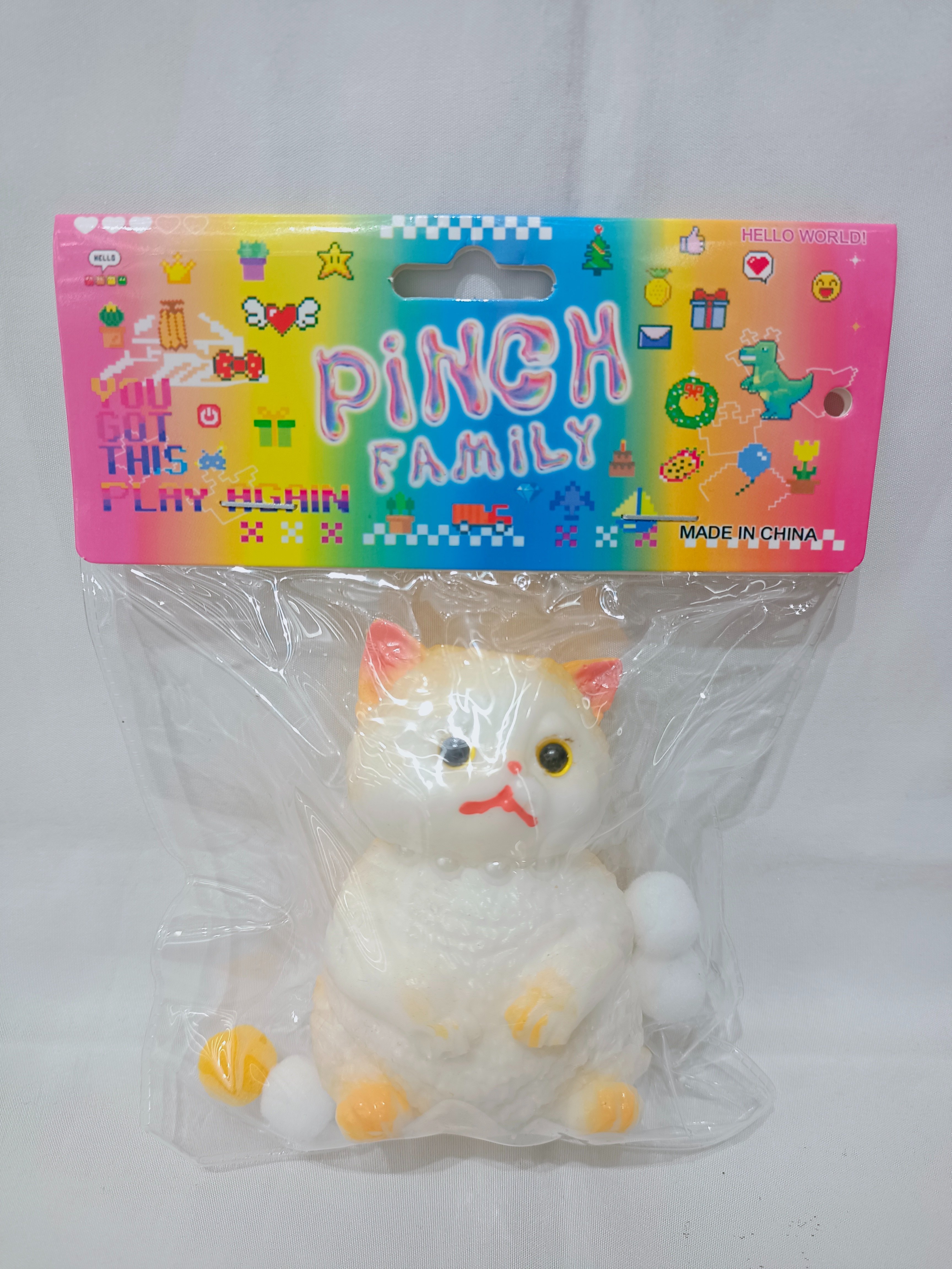 捏捏乐/捏捏/捏捏玩具/解压按按乐/捏捏乐儿童可爱白底实物图