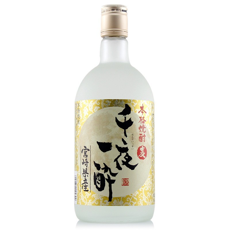 Wholesale free shipping BAIOCCHI imported rice wine and spirits, Japanese Shiratsura Thousand Nights One Drunken (Wheat) shochu 720ml