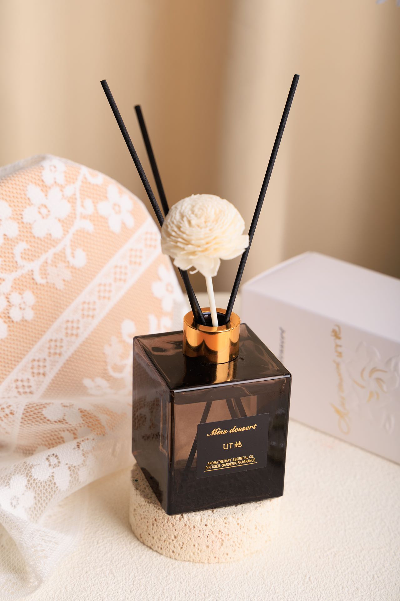 UT她香薰精油栀子花香薰摆件居家日用香薰香氛日用百货香薰详情图5