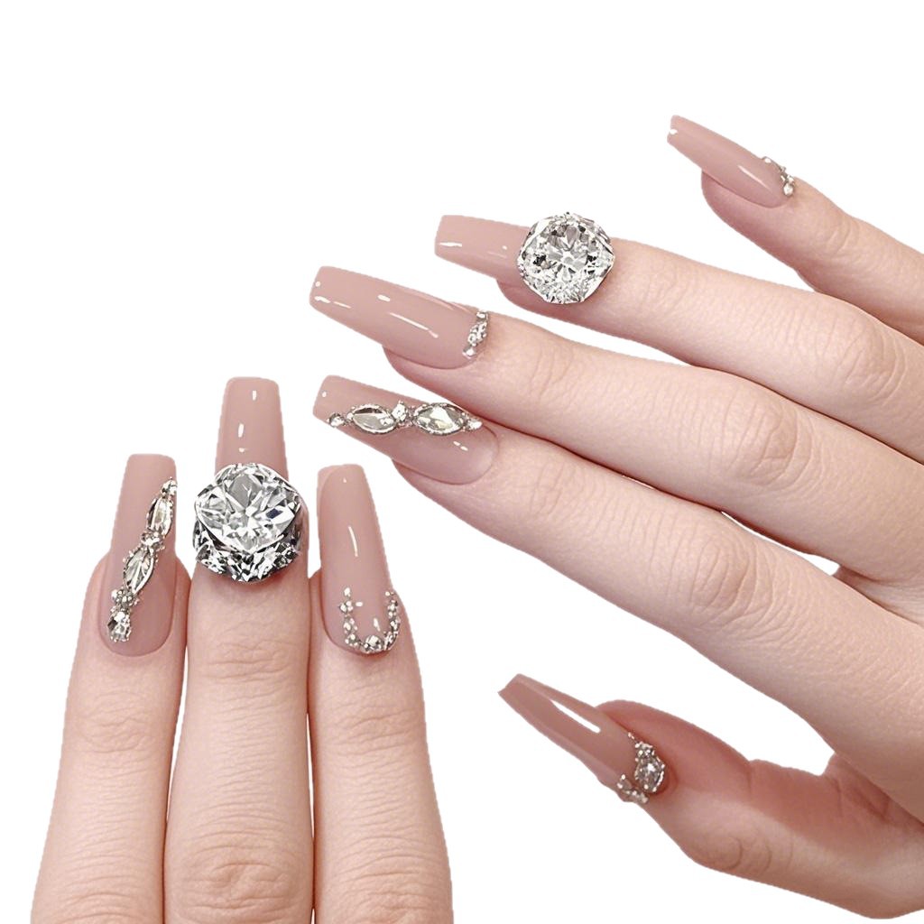 Mini, small-sized, colorful, flat-bottomed, irregular-shaped, pearl, white diamond, white mixed warm, Sprite, internet-famous wearable accessories