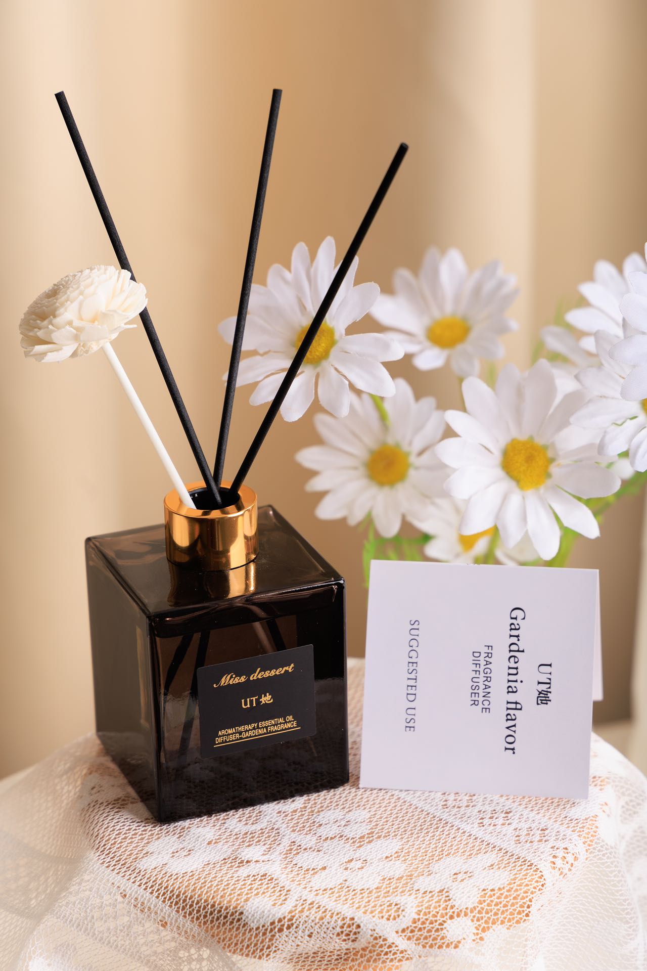 UT她香薰精油栀子花香薰摆件居家日用香薰香氛日用百货香薰详情图7