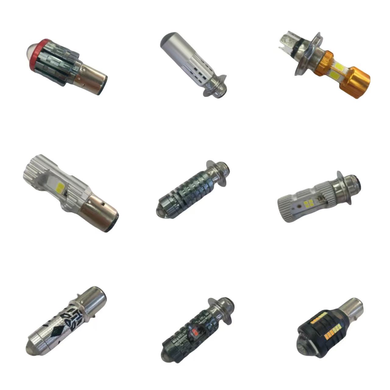 Motorcycle LED headlights, ultra-bright and powerful 9W spotlights, 9V-80V high beams, universal Application Scenario