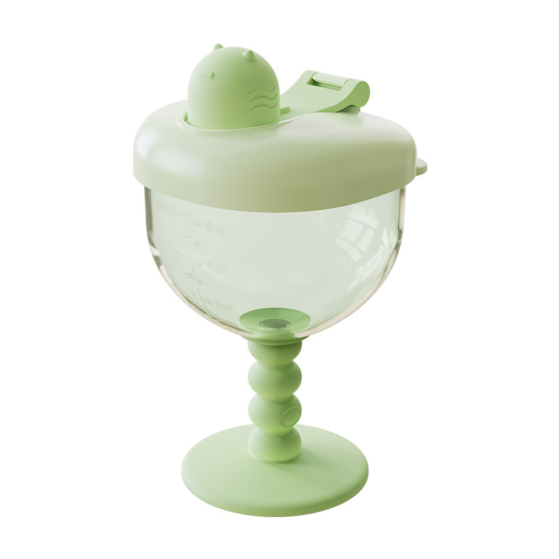 J187-R1948 Baby drinking cup, tall cup, pp material children's water cup, straw cup, milk cup with scale detail image 13