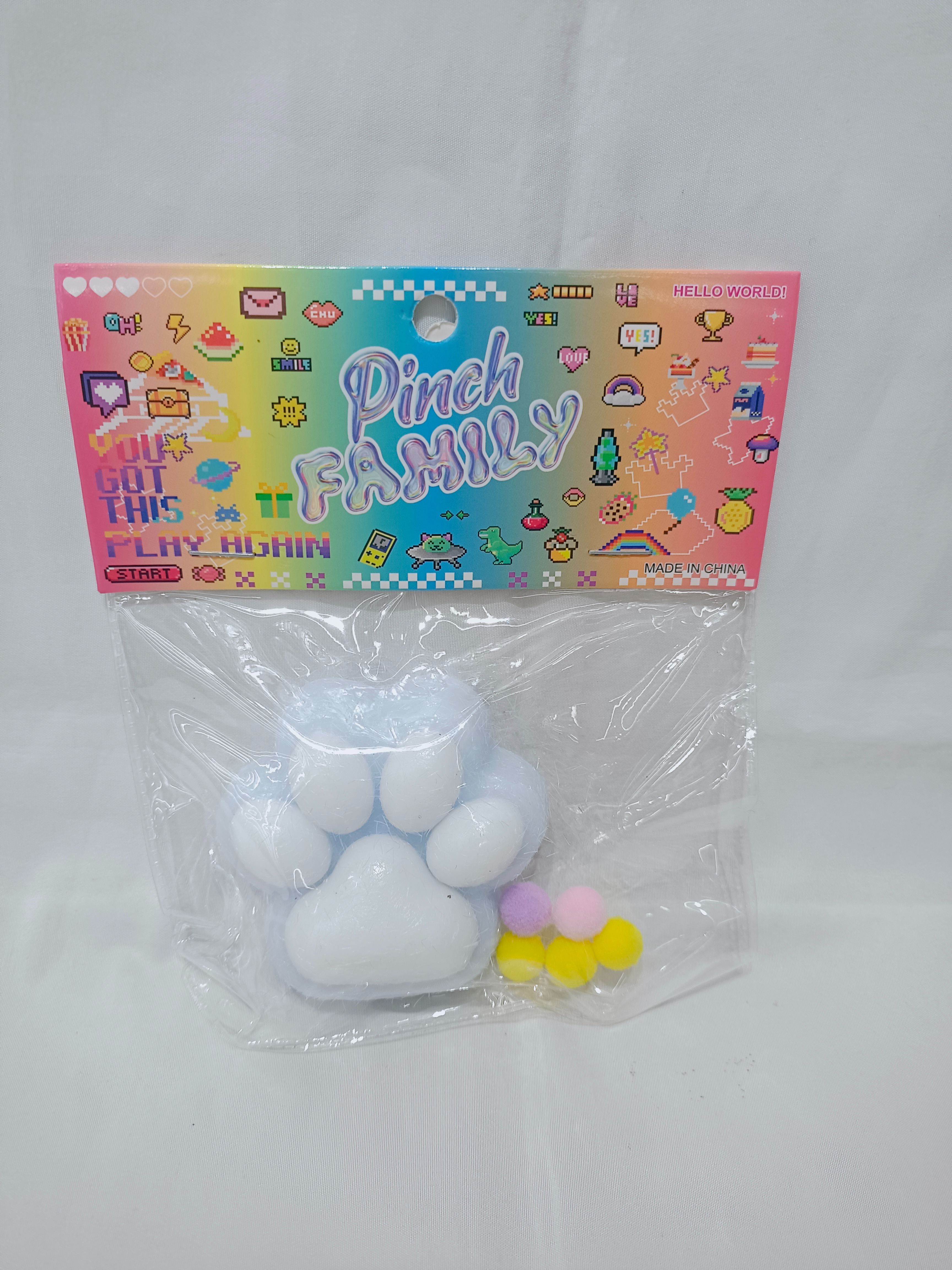  儿童创意解压玩具卡通小猫爪  超解压 捏捏乐减压发泄神器整蛊整人捏捏玩具捏捏乐儿童可爱