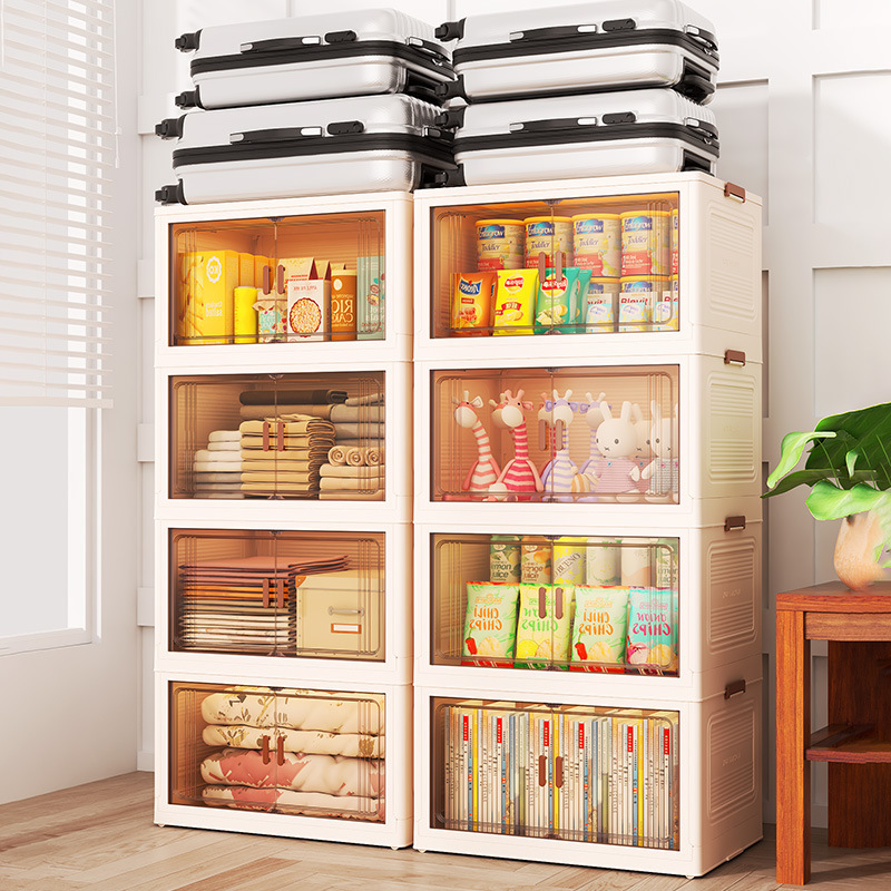 可折叠收纳柜/收纳柜/家具塑料柜/柜子/可折叠露营箱子细节图