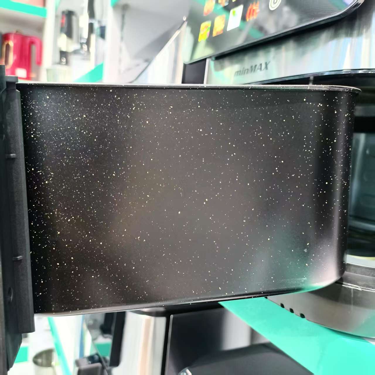 minMAX aparato de exportación aire doméstico freidora sin aceite bajo en grasa saludable artefatos de cocina productos importados pantalla táctil inteligente gran capacidad detail image 5