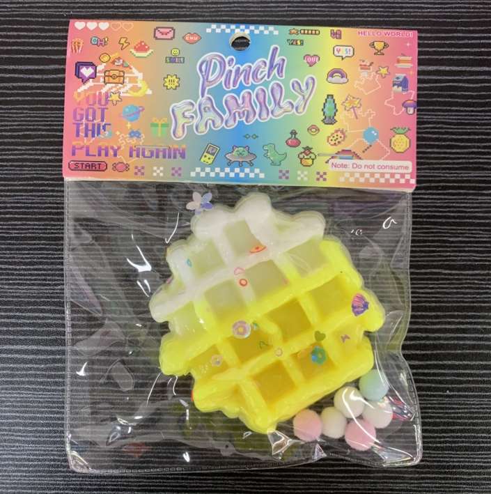 捏捏乐食物款，解压