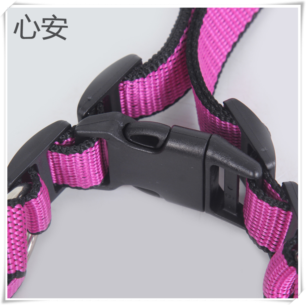 Wholesale of dog leashes, adjustable chest and back small and medium-sized dog leashes, sewn fabric pet leashes Specification drawing