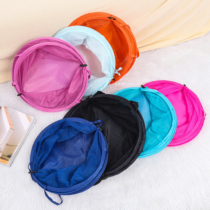 网红热门轻奢收纳桶家居多用可折叠简约现代置物筐高颜值 收纳篮