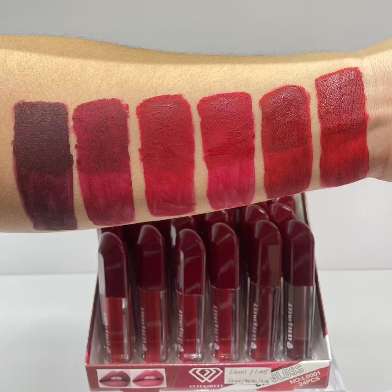 口红 唇釉 不掉色 不沾杯口红 唇釉  lip gloss  雾面效果 不拔干  义乌源头 工厂店铺直销 详情6