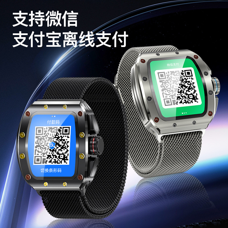 Cross-border new product V68 Spherical Curved screen NFC Richard Bluetooth Call Health smartwatch details Picture