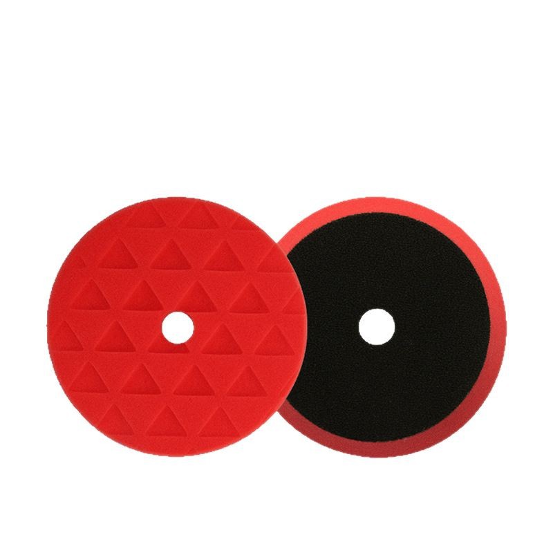 Factory direct supply of high-density beveled triangular pattern sponge polishing discs, wholesale of car polishing sponge wheel sets, interior cleaning auto and motorcycle parts Application Scenario