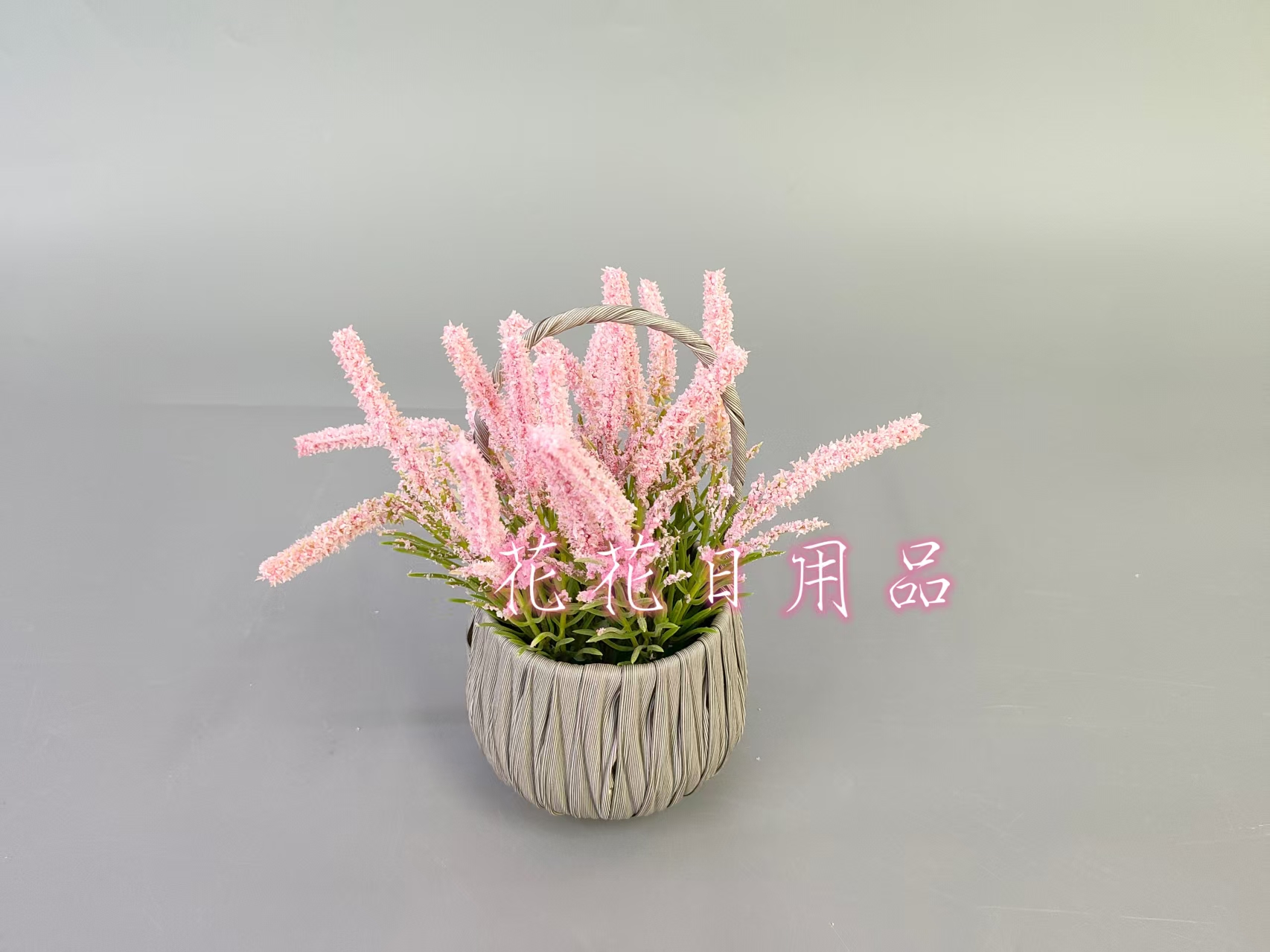 Artificial flowers, fake flowers, bonsai baskets, POTS, lavender decorations Item Picture
