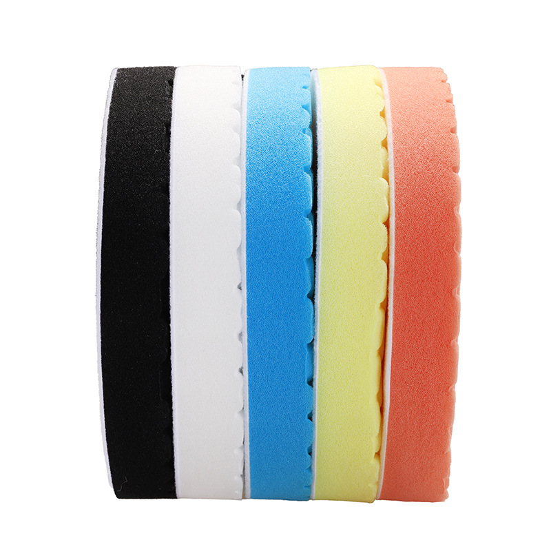 Self-adhesive waxing sponge plate, polishing square pattern, polishing sponge pad, car beauty waxing and polishing disc Item Picture