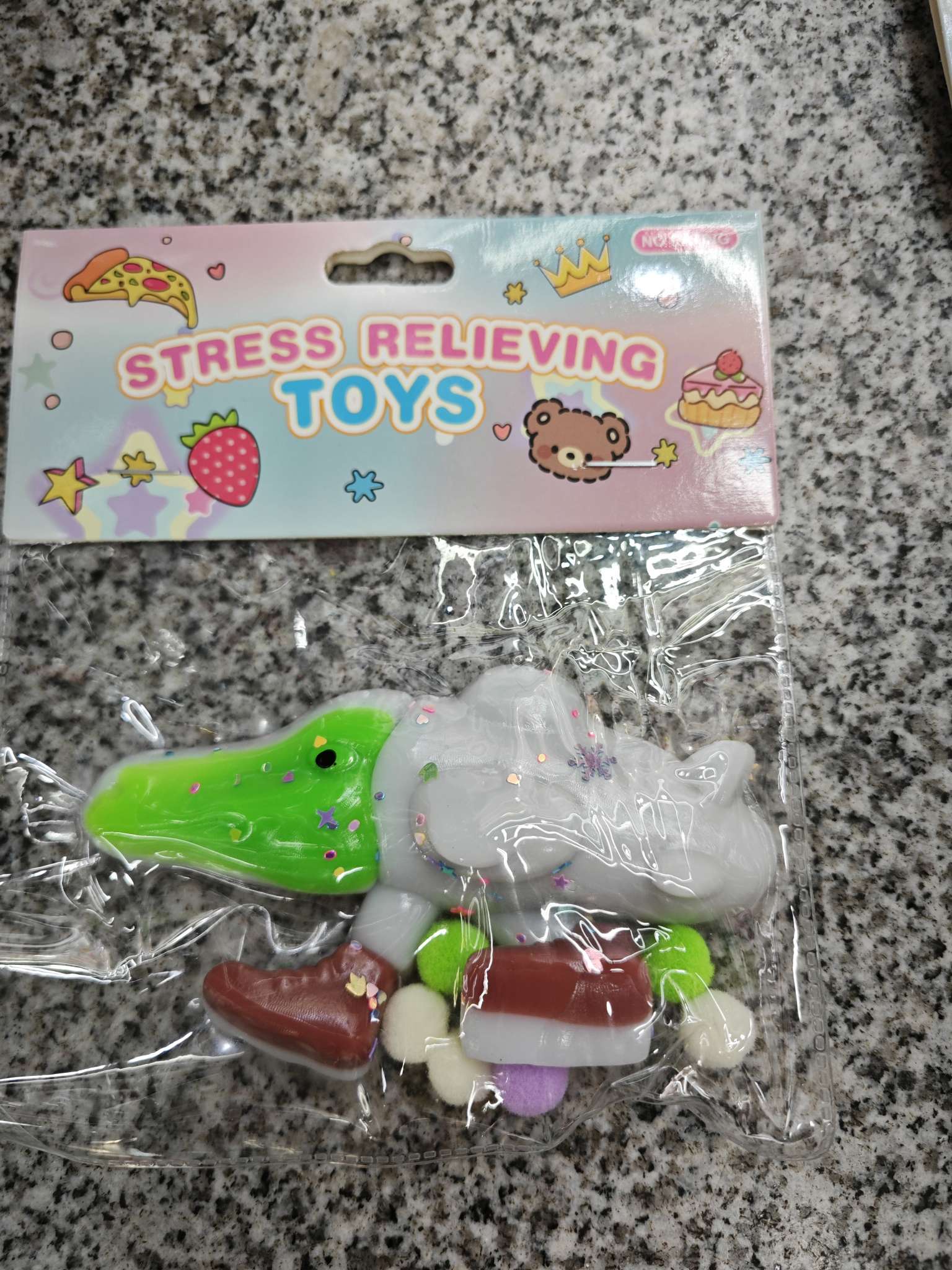 新奇特慢回弹玩具山海经捏捏乐猫爪创意解压玩具趣味儿童玩具