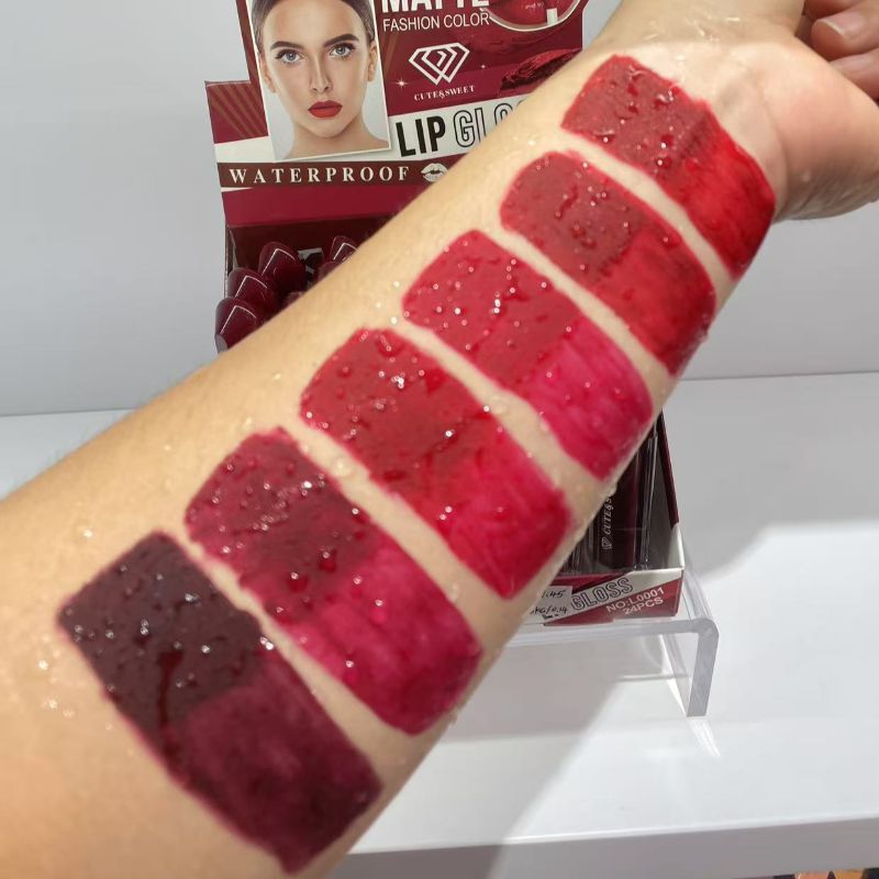 口红 唇釉 不掉色 不沾杯口红 唇釉  lip gloss  雾面效果 不拔干  义乌源头 工厂店铺直销 详情7