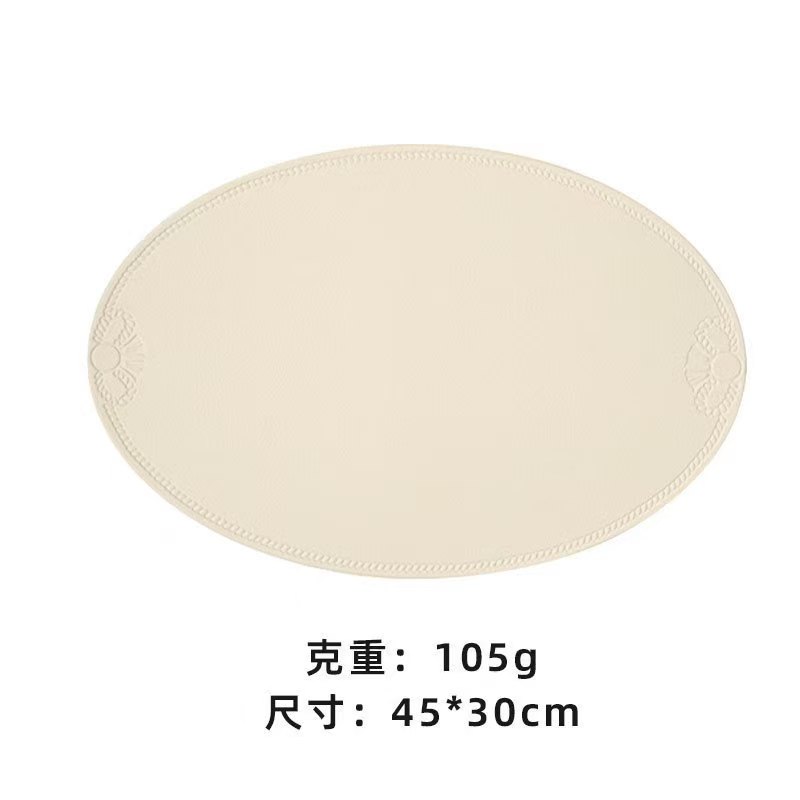 餐垫/陶瓷杯垫/杯垫/圆形编织垫/编织桌垫白底实物图