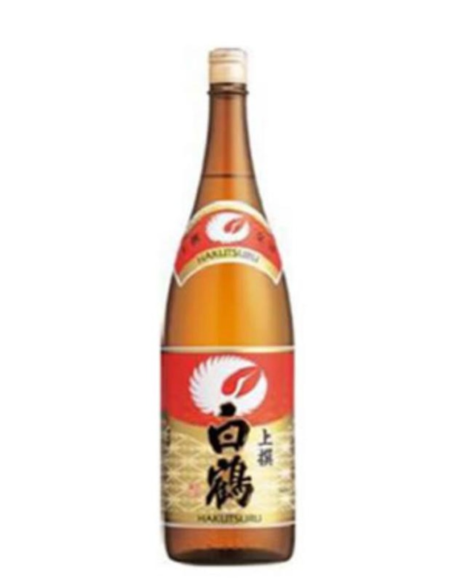 Free shipping for wholesale! BAIOCCHI imported spirits, snacks, rice wine, Japanese Shiratsuru Premium Sake 1800ml