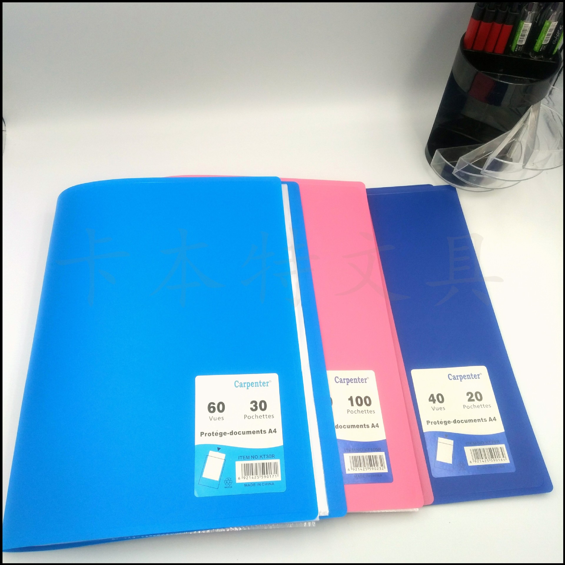A4 document book, office folder, insert bag, factory direct sales, student test paper book, bill storage, classification, loose-leaf book Application Scenario