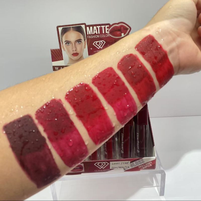 口红 唇釉 不掉色 不沾杯口红 唇釉  lip gloss  雾面效果 不拔干  义乌源头 工厂店铺直销 详情8