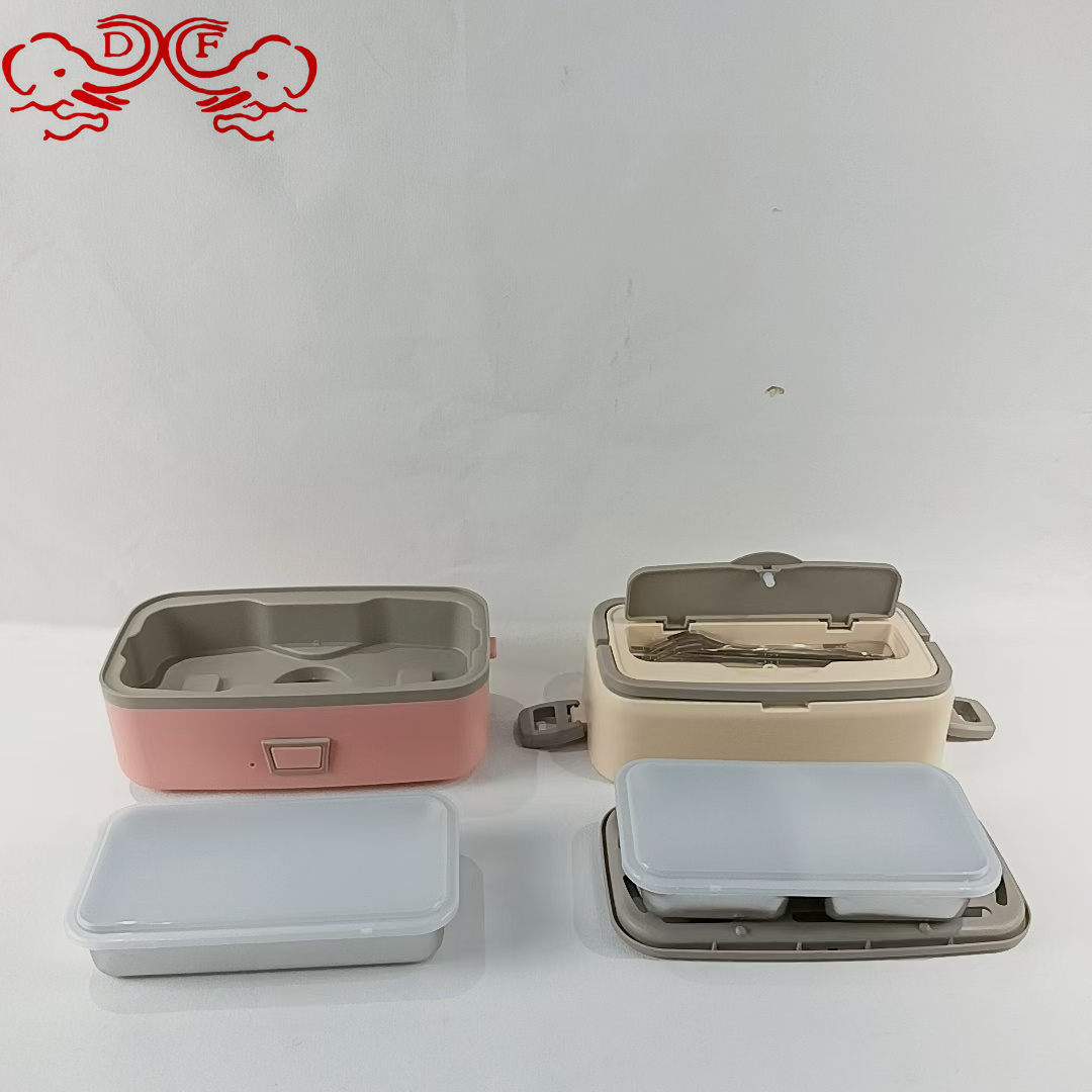 DF68352 Electric lunch box, steaming pot cup, plug-in electric heating, steaming, self-heating bento box, insulated portable rice DF TRADING HOUSE Item Picture