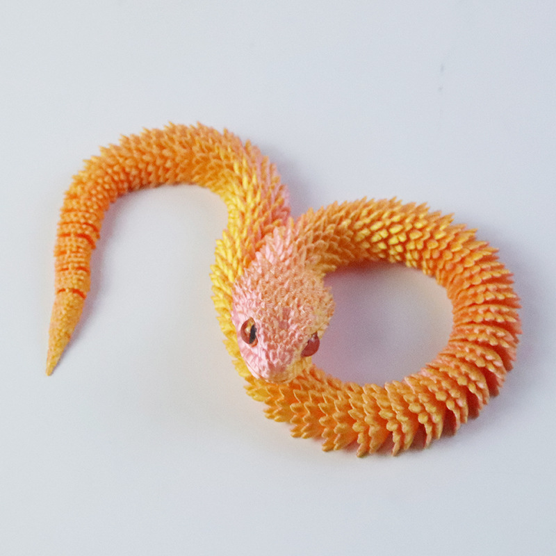 3D打印蝰蛇跨境工艺品摆件可活动关节蝰蛇蛋模型玩具热销厂家手办详情图10