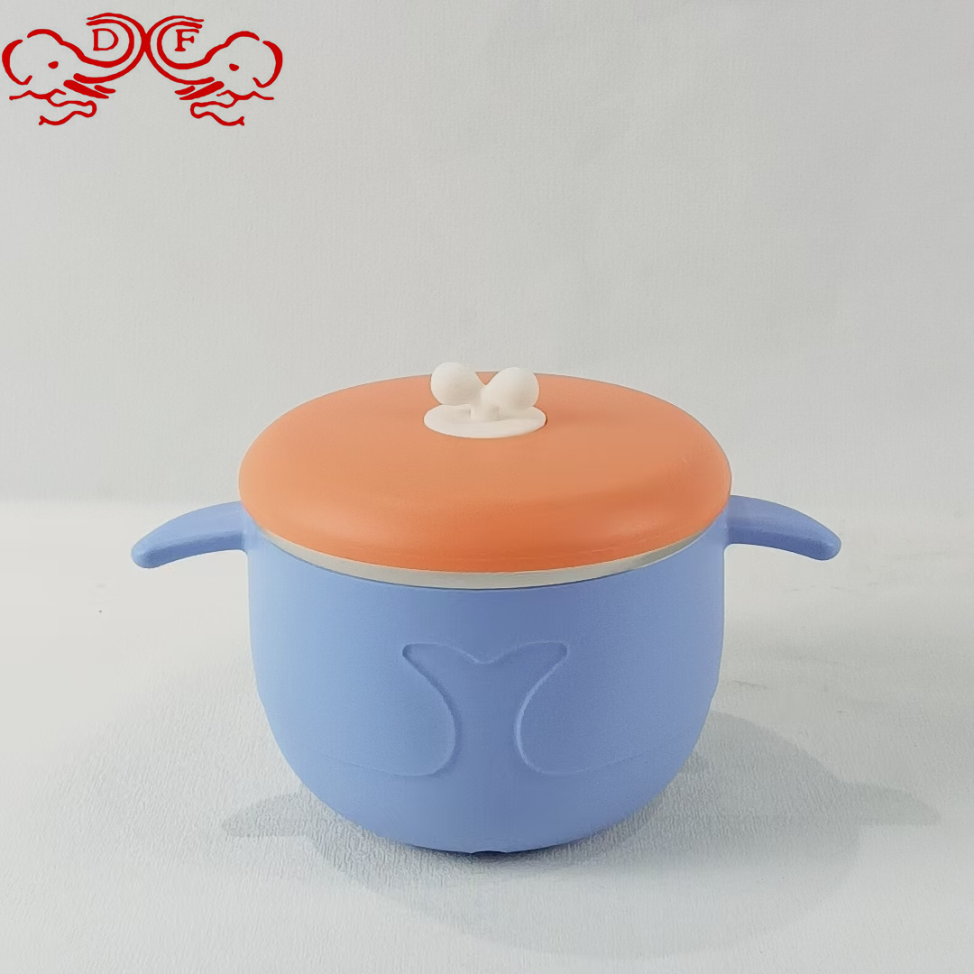 DF68352 Smart Insulated Bowl, Magnetic suction charging Heating Constant Temperature Bowl, Children's heating without Water injection Insulated Bowl, DF TRADING HOUSE Specification image