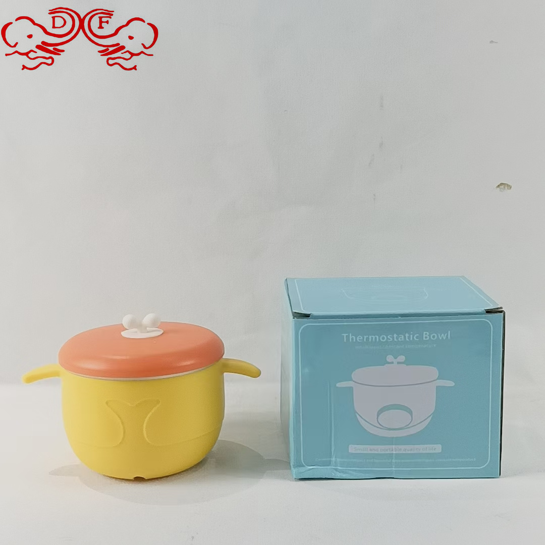 DF68352 Smart Insulated Bowl, Magnetic suction charging Heating Constant Temperature Bowl, Children's heating without Water injection Insulated Bowl, DF TRADING HOUSE details Picture
