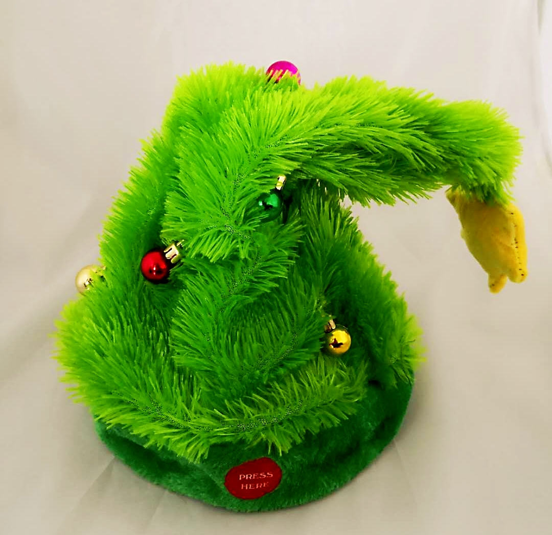 Electric Christmas hats, music swing hats, Christmas festival party decorations, Christmas gifts